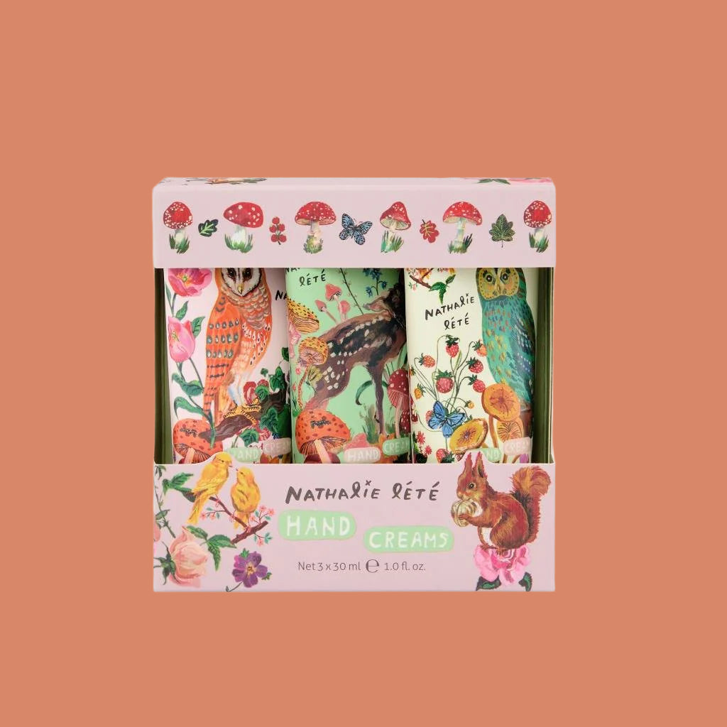 Natalie Lete Forest Folk Hand Cream Trio - FG5446 - Uneeka